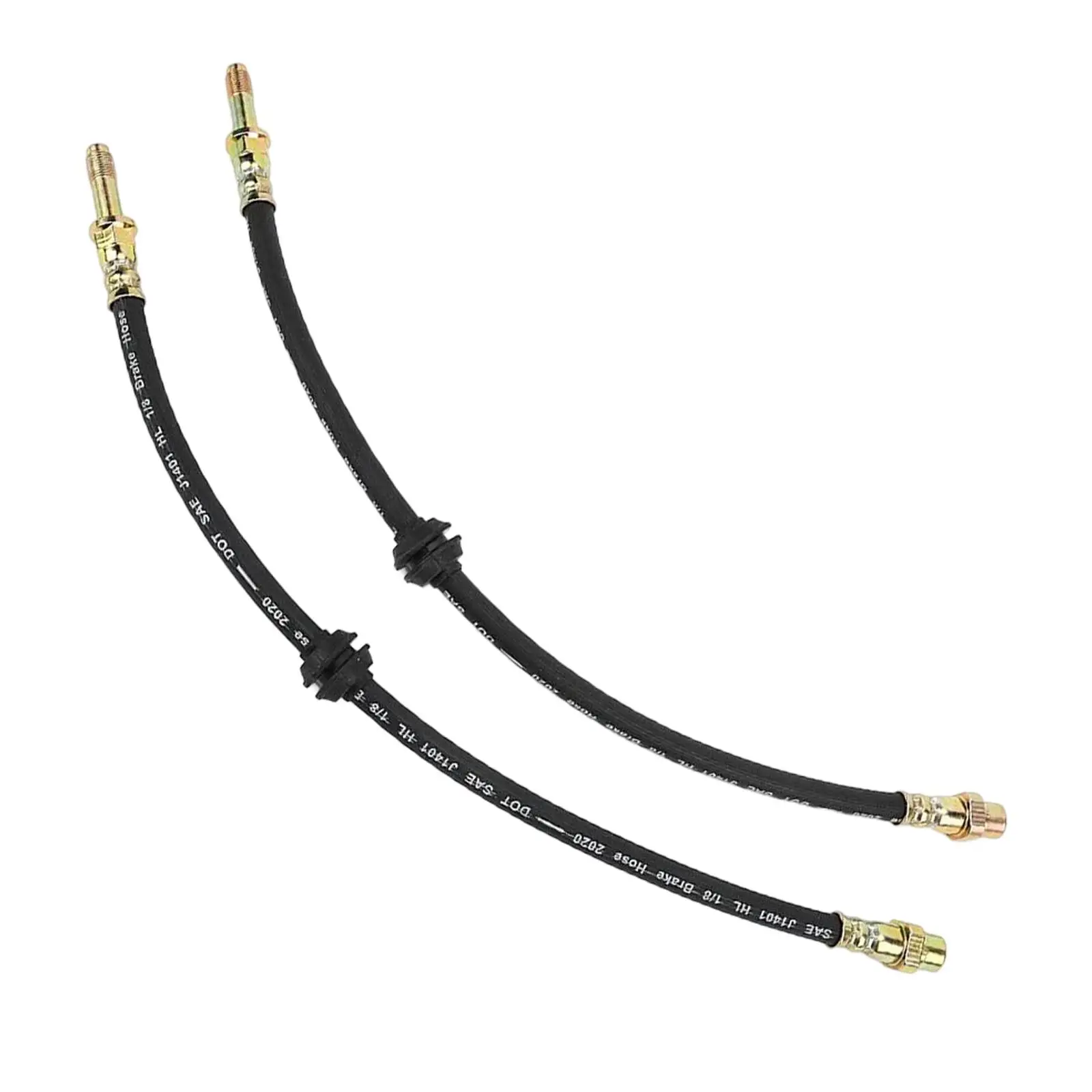 2x Brake Hose Line Wear Resistant for BMW 3er (E46) Z4 E85 Parts Repair