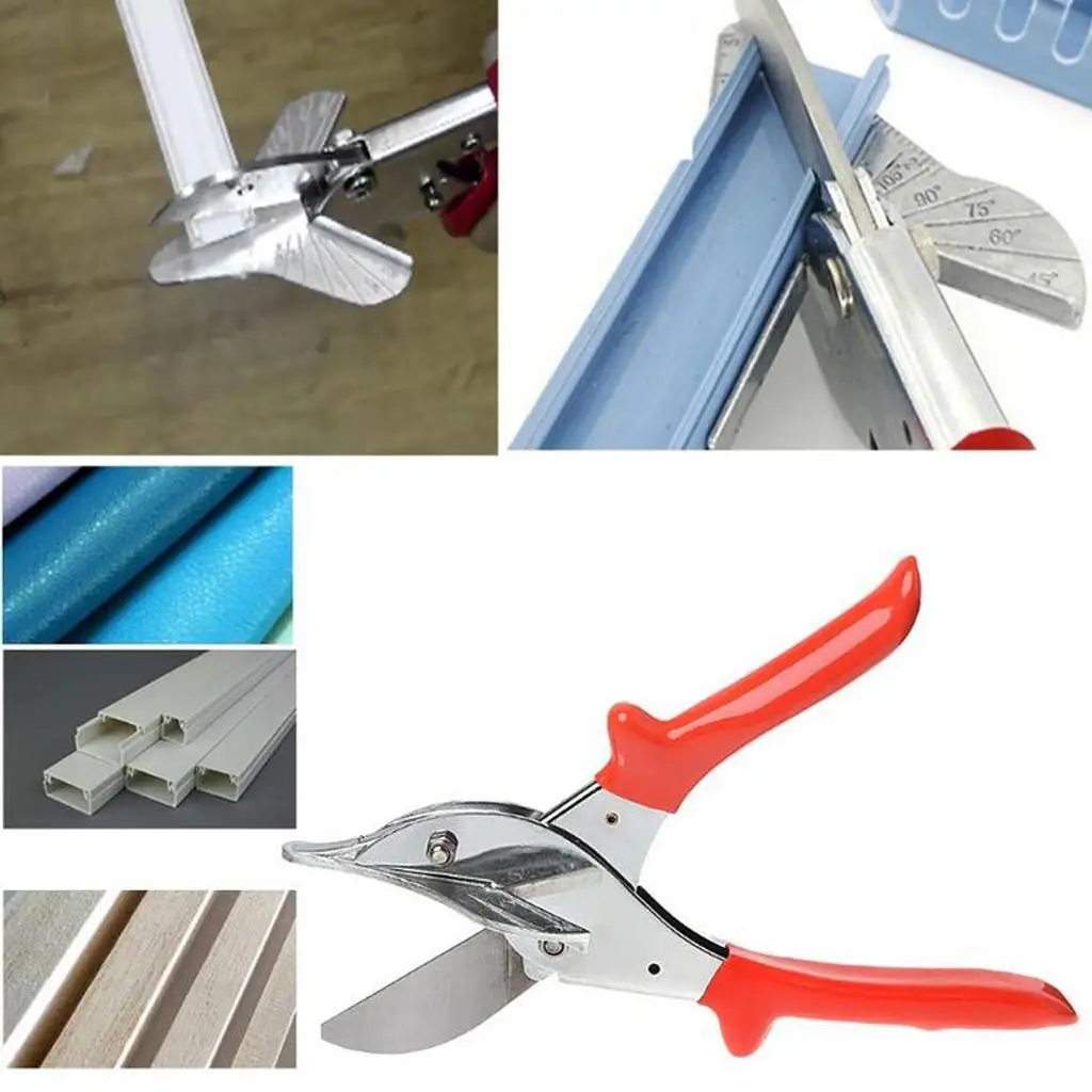 45-120Deg Multi Angle Scissor Wire Trunking PVC Mitre Cutter Tool