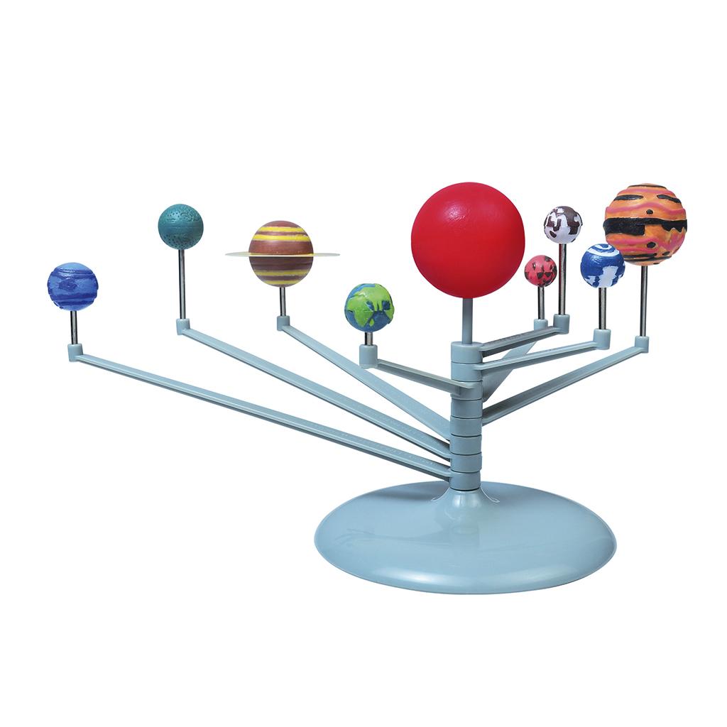 DIY Solar System Planetarium Assembly Model Kids Educational Toy