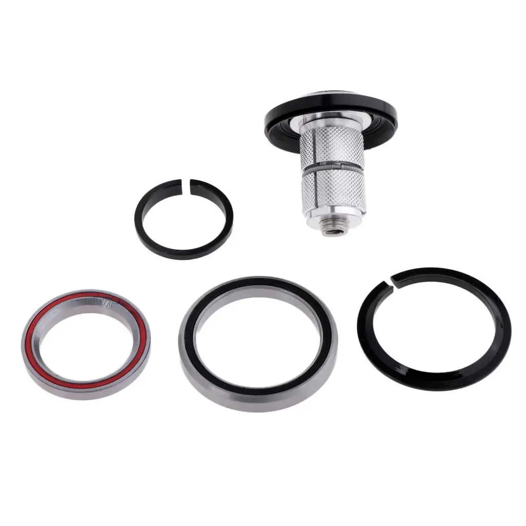 Heavy Duty Headset External Bearing Headset Head Cup Set for 1 1/8 inch and 1-1/2inch Steerer Tube