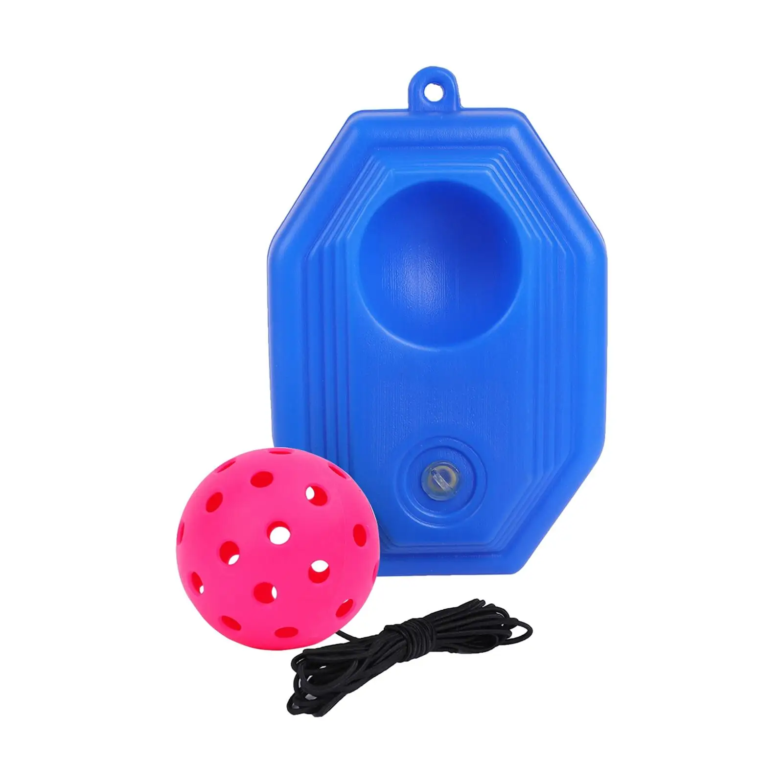 Pickleball Trainer Portable with 40 Holes Pickleball Ball Pickleball Rebounder for Exercise Tool Beginners Practice Kids Adults