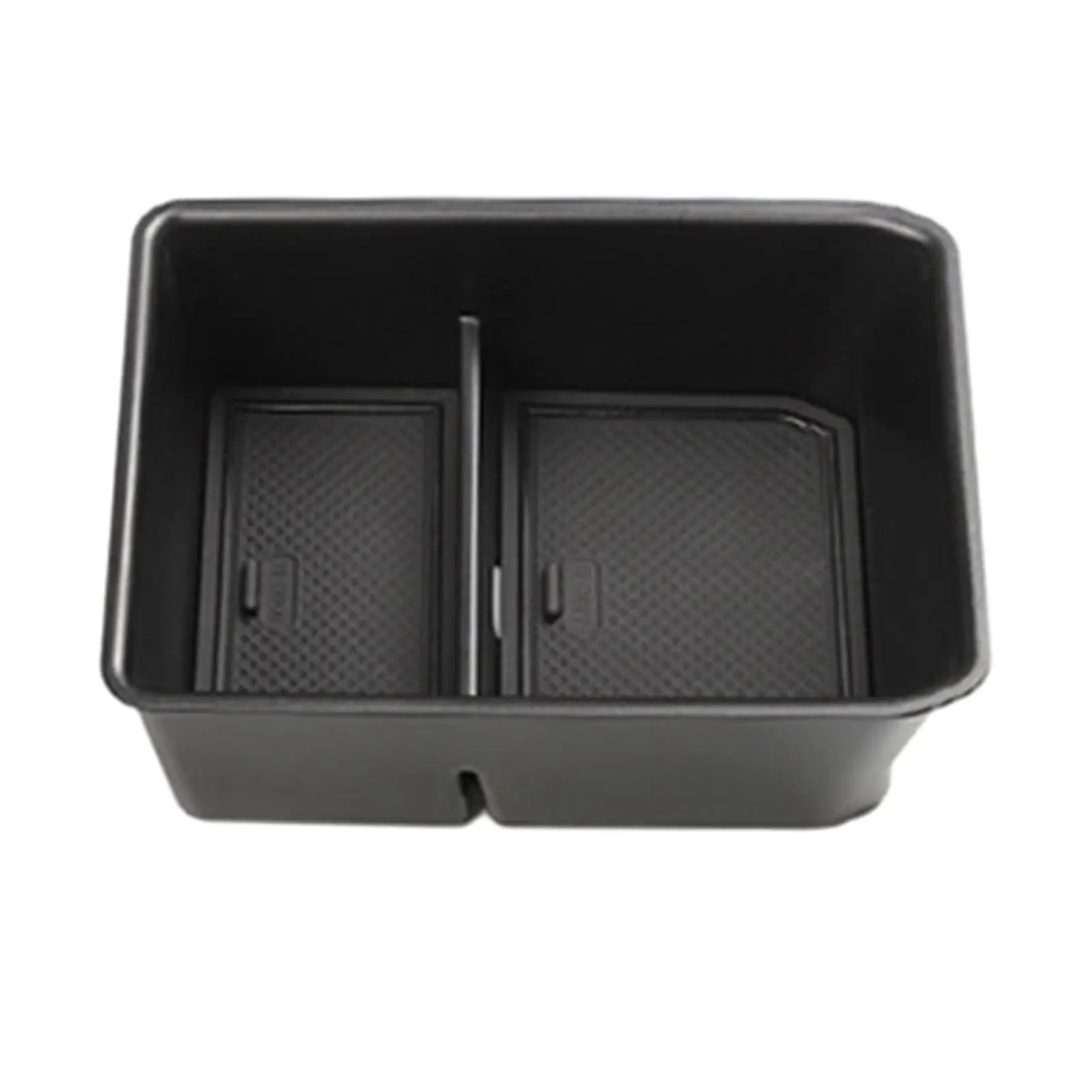 Car Armrest Storage Console Armrest Box  Center Console Organizer Tray for Q4