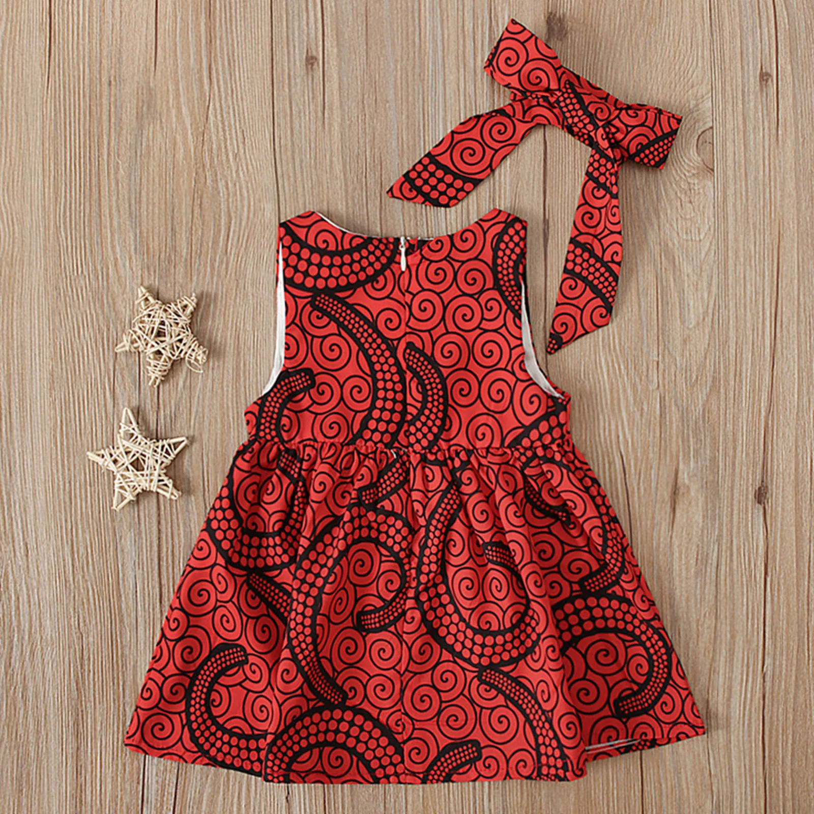 Dresses classic 6M-3Y Toddler Kids Baby Girls Dress African Dashiki Traditional Style Sleeveless Ankara Dresses With Headband Infant Outfits cute dresses