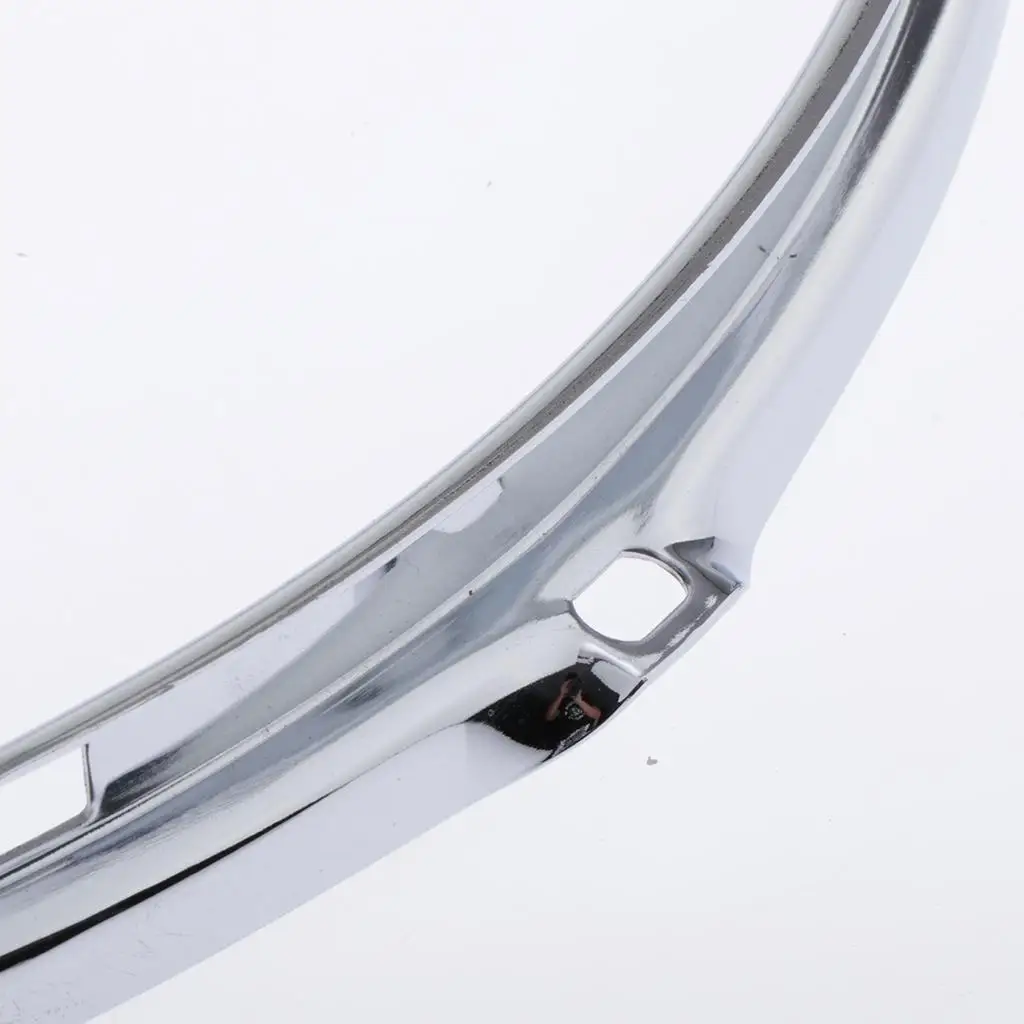 Pair Die-cast 8-lug Snare Drum Hoop - Batter Side - Zinc Alloy - 13 inch 1.2mm