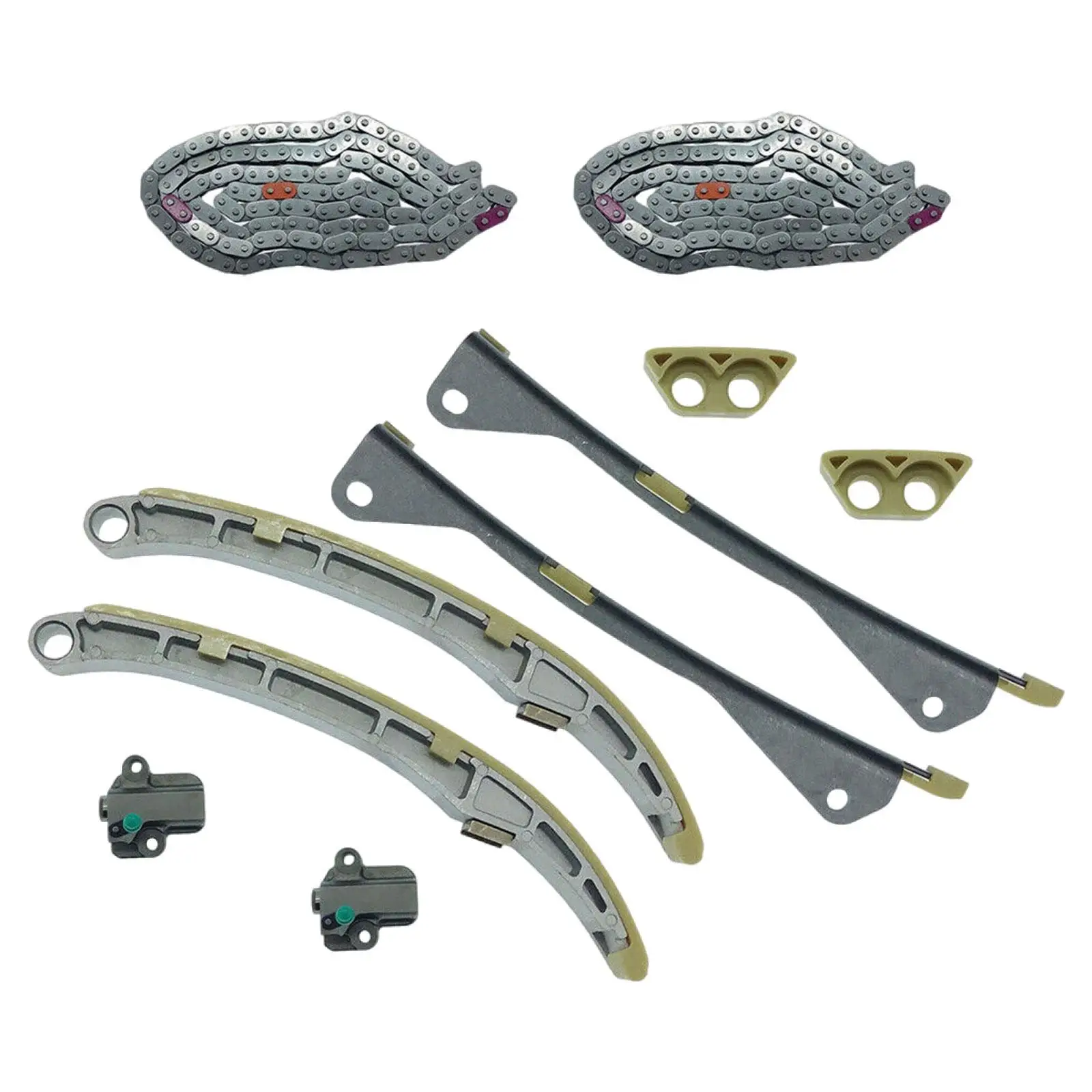 Engine Timing Chain Kit 24321-3L100 Car 24410-3cga3 for Azera 3.3L Telluride 3.8L Santa FE 3.3L Sorento 3.3L K900 3.3L 3.8L