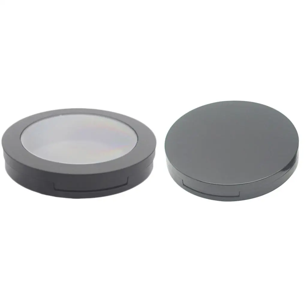 2 Pieces Cosmetic Pressed  Blush Concealer Container Box for Women