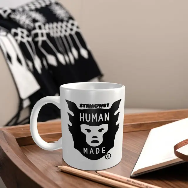 Human Made Clover Logo Pharrell Nigo Mug Coffee Mugs Tea Cups Home Cute Mugs  Breakfast Cup Personalized Cup - AliExpress