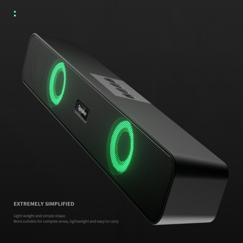 Title 2, 2024 New New RGB Bluetooth-compatible Speaker S...