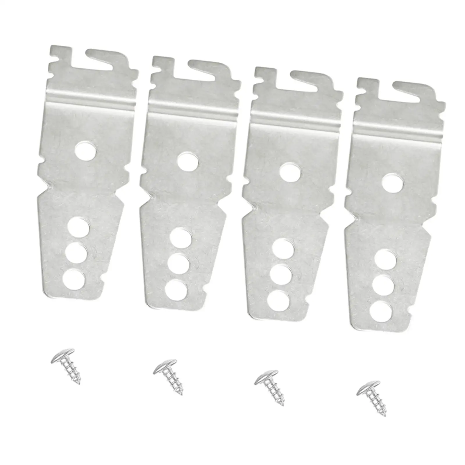 4Pcs 8269145 Dishwasher Mounting Bracket Stable Performance Parts Rustproof Accessories for WP8269145 PS393134 AP3039168