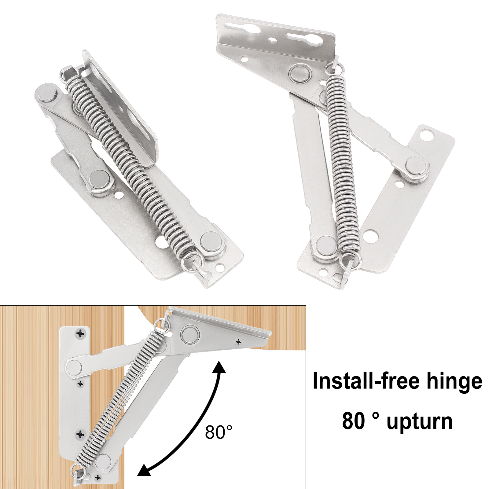 Dobradiças do armário 2pcs Dobradiça de parede