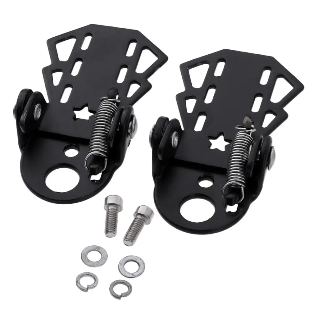 1 Pair Universal Rear Seat   Bike Riding Footpegs