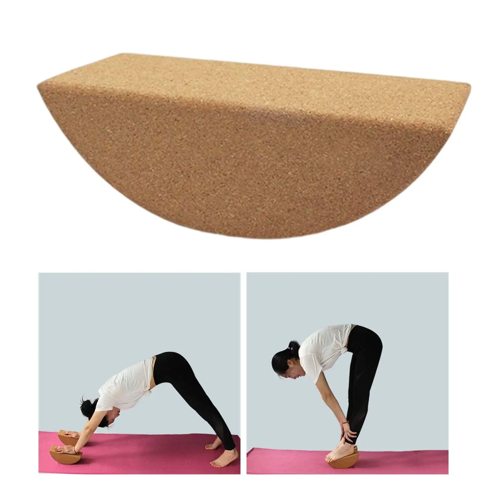 Yoga Blocks Balance Exercise Fitness Raise Block Non Slip Yoga Brick for Stretching