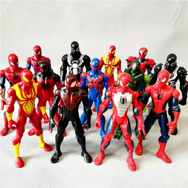 Marvel 83marvel Avengers Action Figures - Spider-man, Venom, Iron
