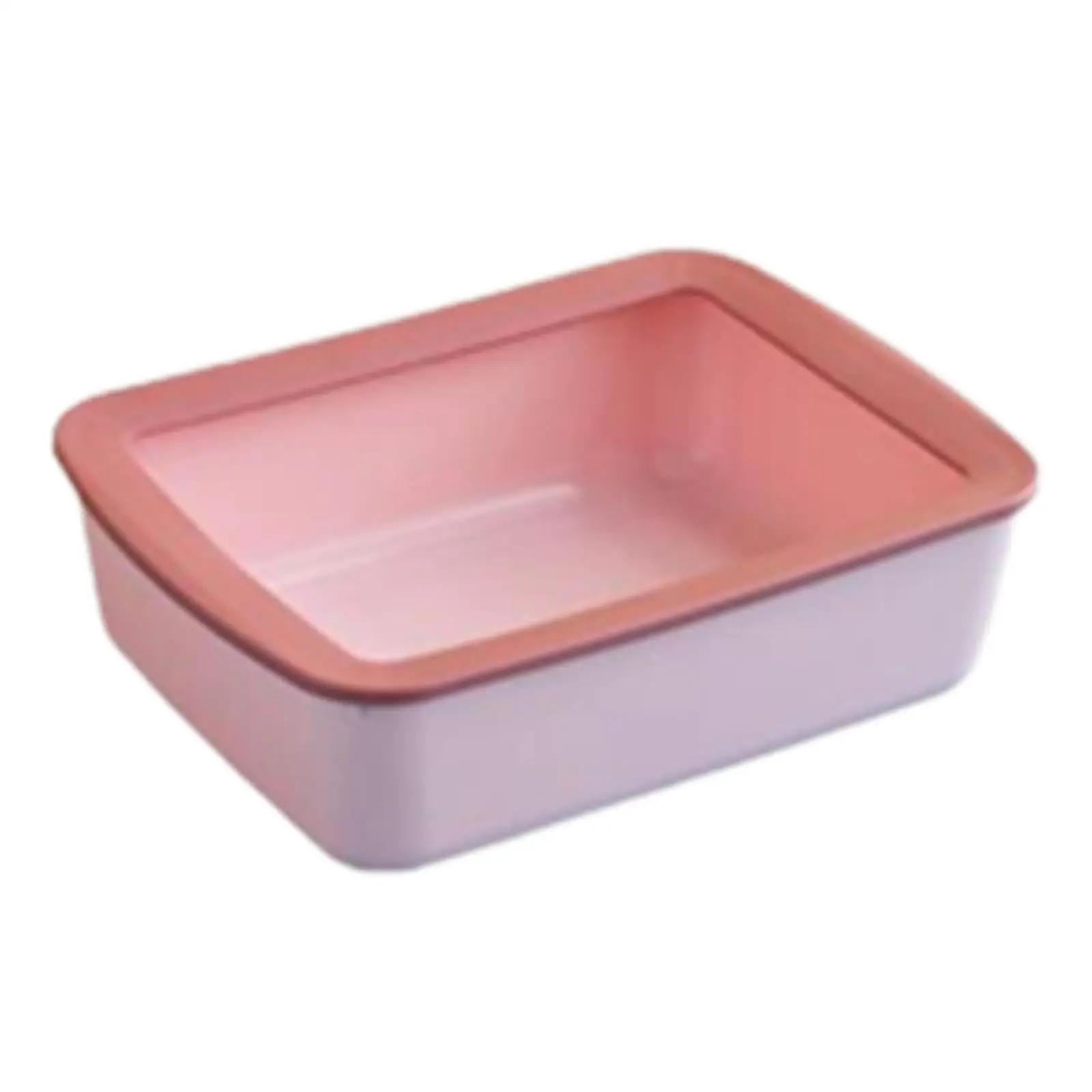 Cat Litter Box Indoor Cats Potty Toilet Deep Loo Easy to Clean Sand Box Pet Litter Tray for Small Cats Pet Supplies Kitten