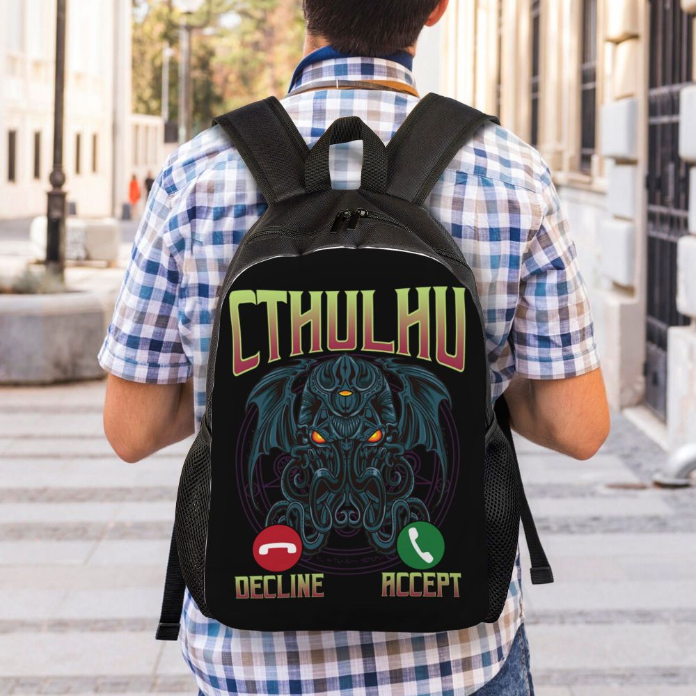 Homens e mulheres Chamada de Cthulhu Mochila