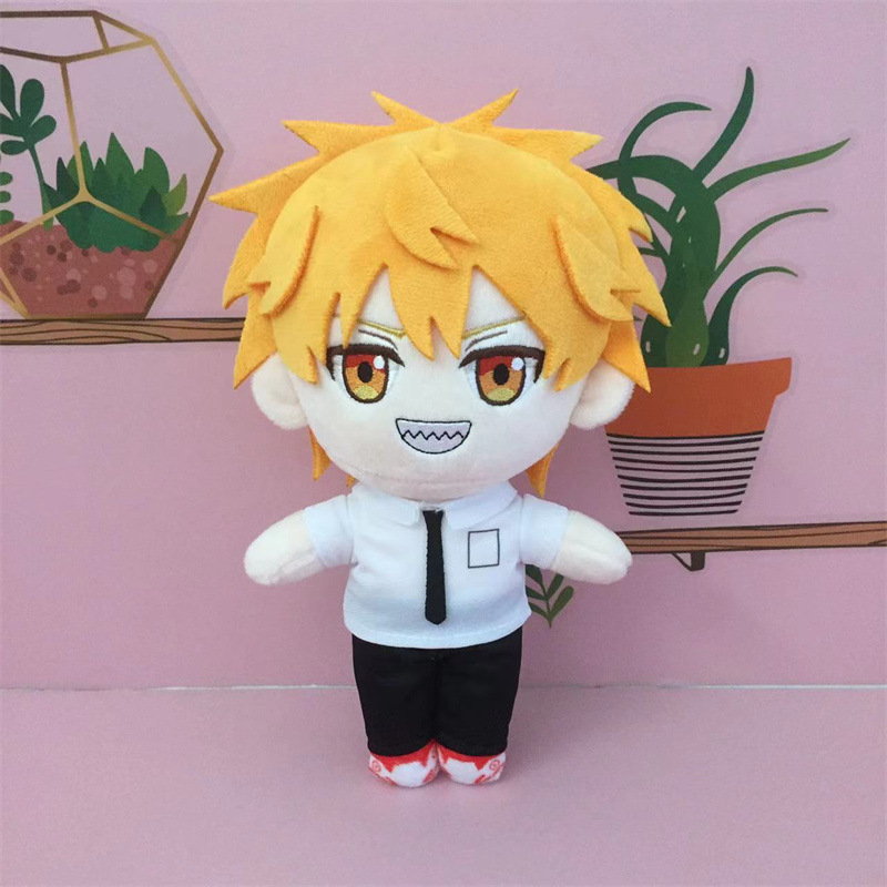 Anime Chainsaw Man Mitaka Asa Plush Doll Toy 20cm Cute Soft Stuffed Pillow Birthday Gift Cosplay