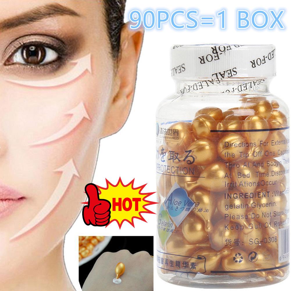 Best of 90Pcs / Bottle Snake Extract Face Cream Anti-Wrinkle Whitening Anti Aging Moisturizing Wrinkle Remove 90 Capsules Reviews & Tips