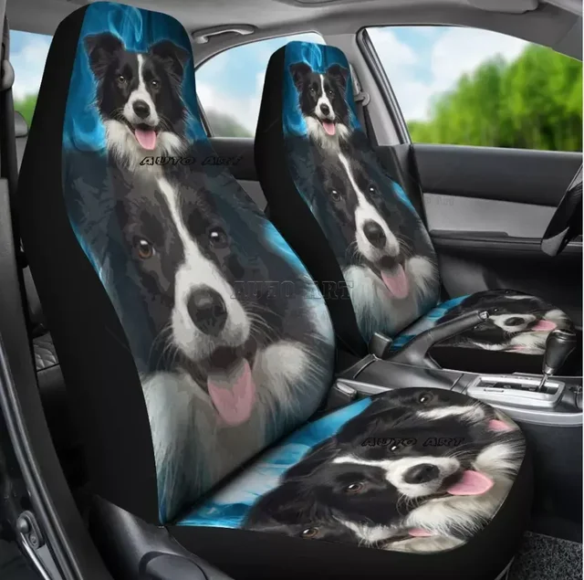 Border Collie, Car Seat Covers, Car Accessories, Gift for Her, Custom Seat Covers, Custom offers Made, Car Decor, Auto Seat Cover, Love Seat, Seats