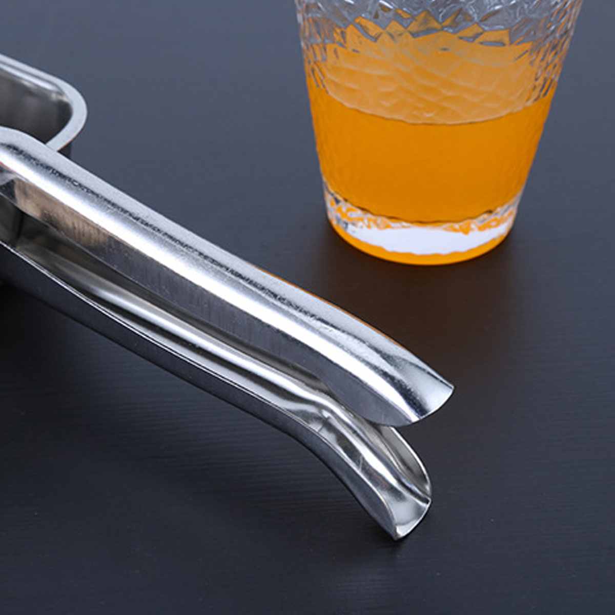 Presse-agrumes manuel en acier inoxydable pour citron et lime_voghion.com