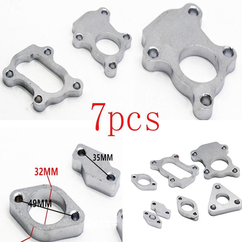 Racing Style RHB31 VZ21 Mild Steel Turbo Flanges 7 Piece Complete Set