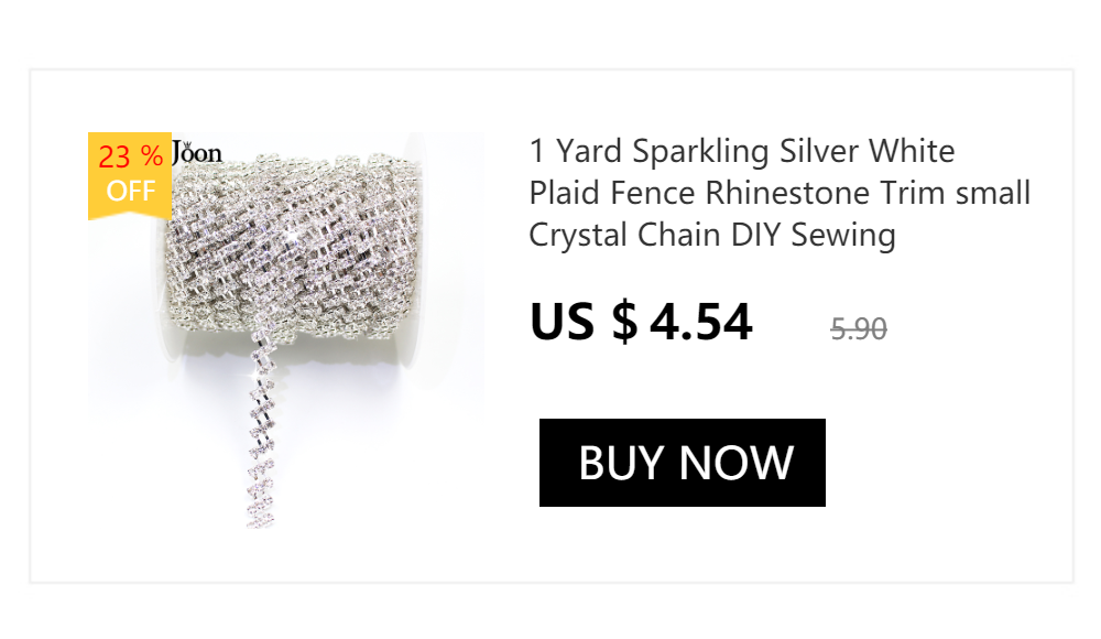 Description Picture 3 of item1 Yard Short tassel Pendant rhinestones trim fringe crystal metal chain  for dress,bag,shoes accessories ML004