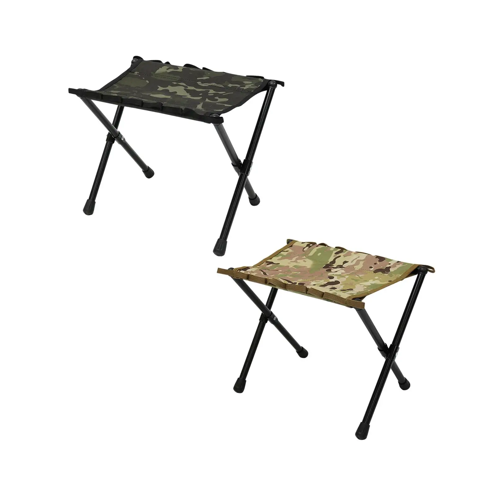Camping Stools Folding Camp Stool Lightweight Foldable Footstool Fishing Chairs for Festival Gardening Lawn Concert Hunting