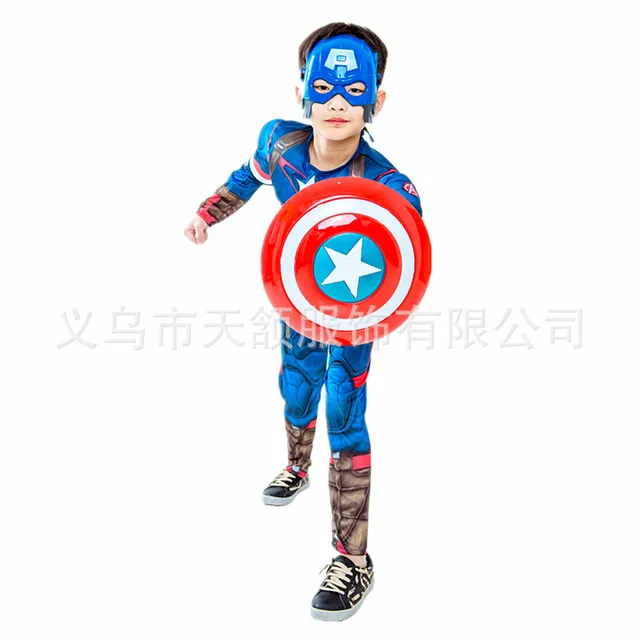 Escudo de Capitán América de Marvel para niños, Escudo de plástico del  equipo americano, juguete de