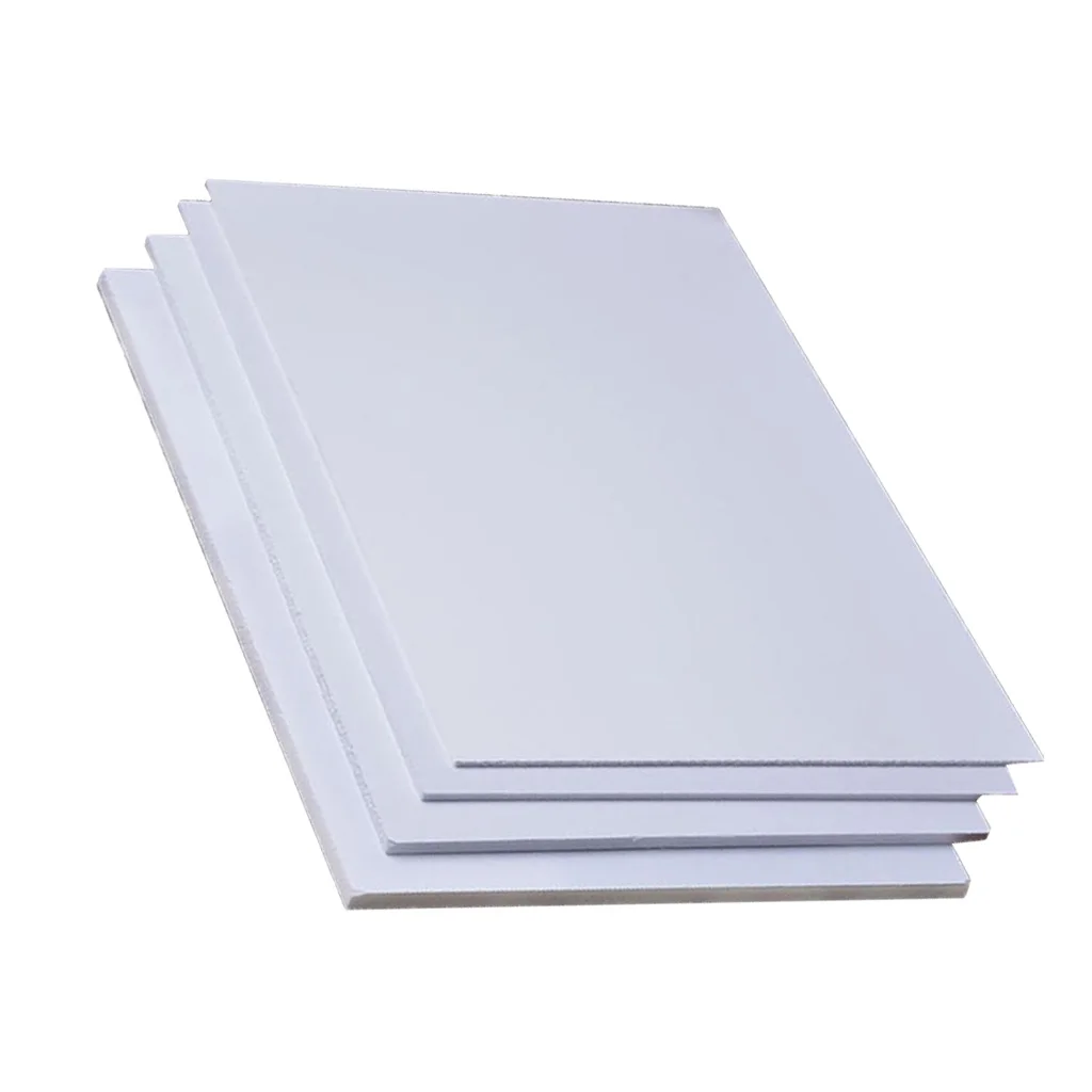 White PVC Sheets Building Model Display DIY Craft 2mm / 3mm Thick