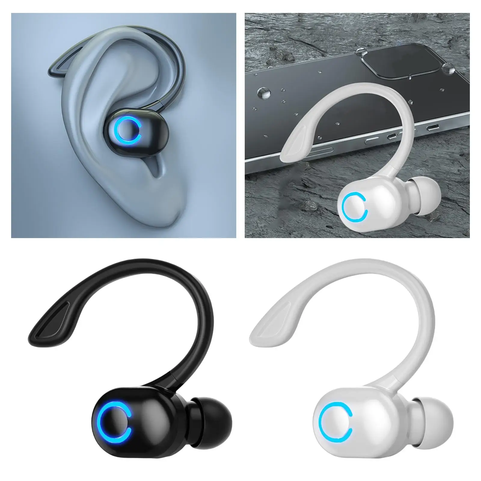 Multi-Function Wireless Bluetooth Headset Waterproof Headphones for Business Laptop