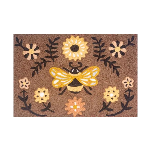 Bee Festival Outdoor Doormat Front Door Mat Waterproof Entrance