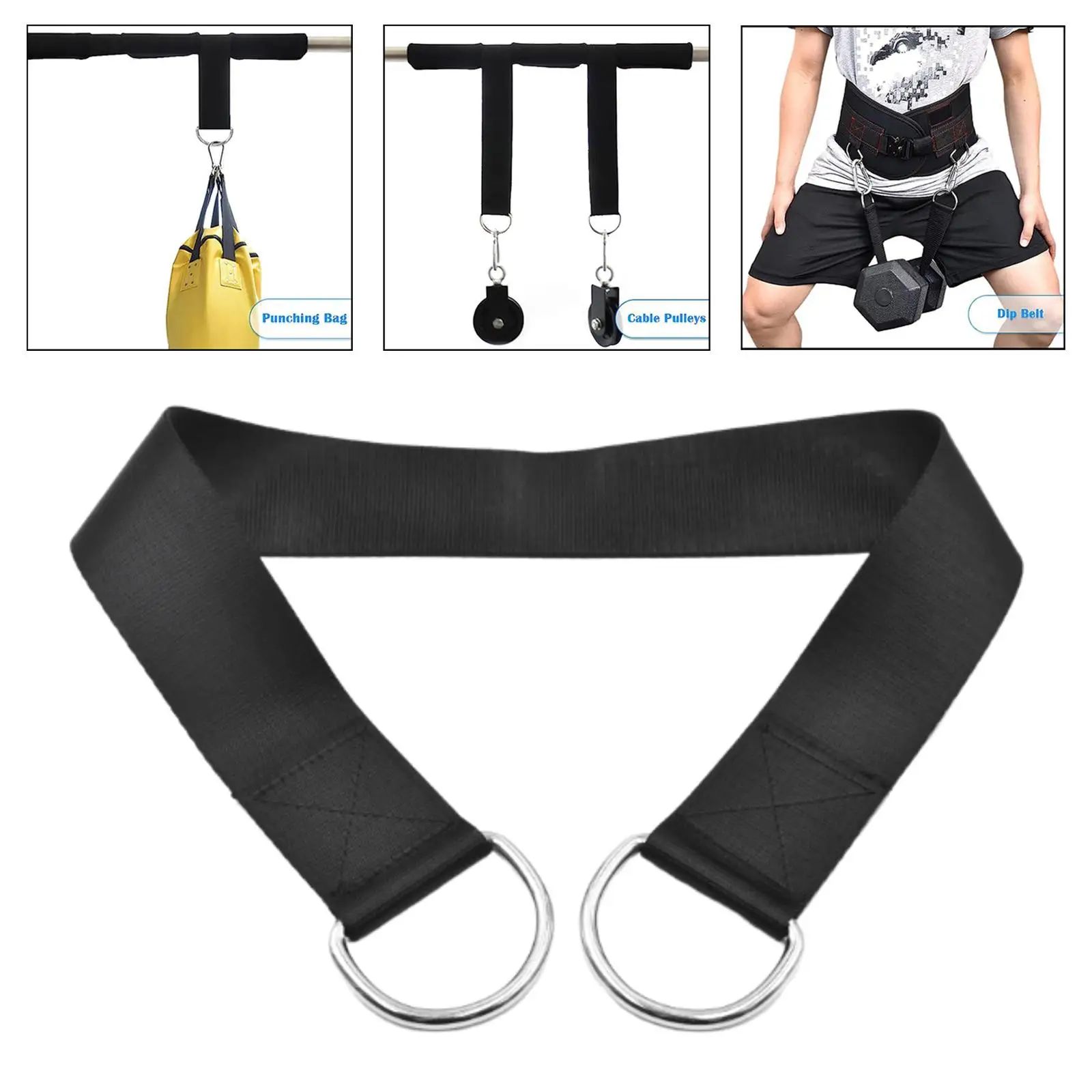 Fitness Rope Multifunctional Arms Workout Equipment Dumbbell Loading Strap