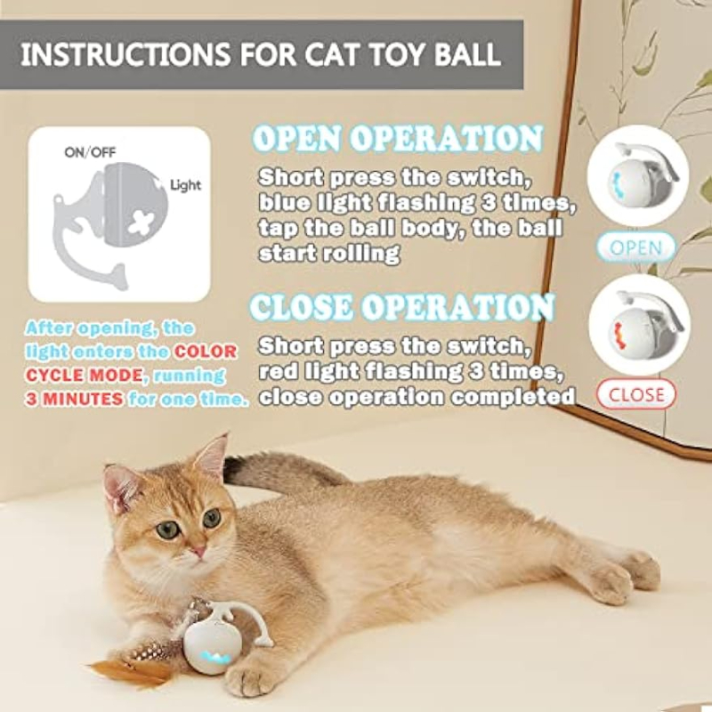 Title 3, Jouets électroniques pour chats d