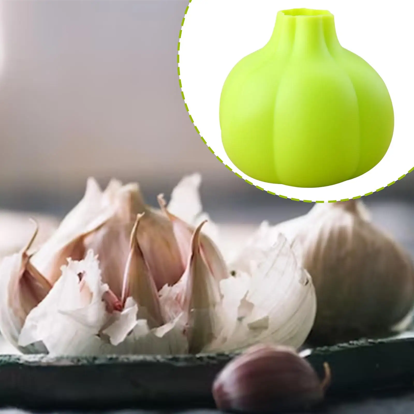 Silicone Garlic Roller Garlic peeling Tool Garlic Peeling strippers Garlic Remover Keeper for Home Home Kitchen Accessories