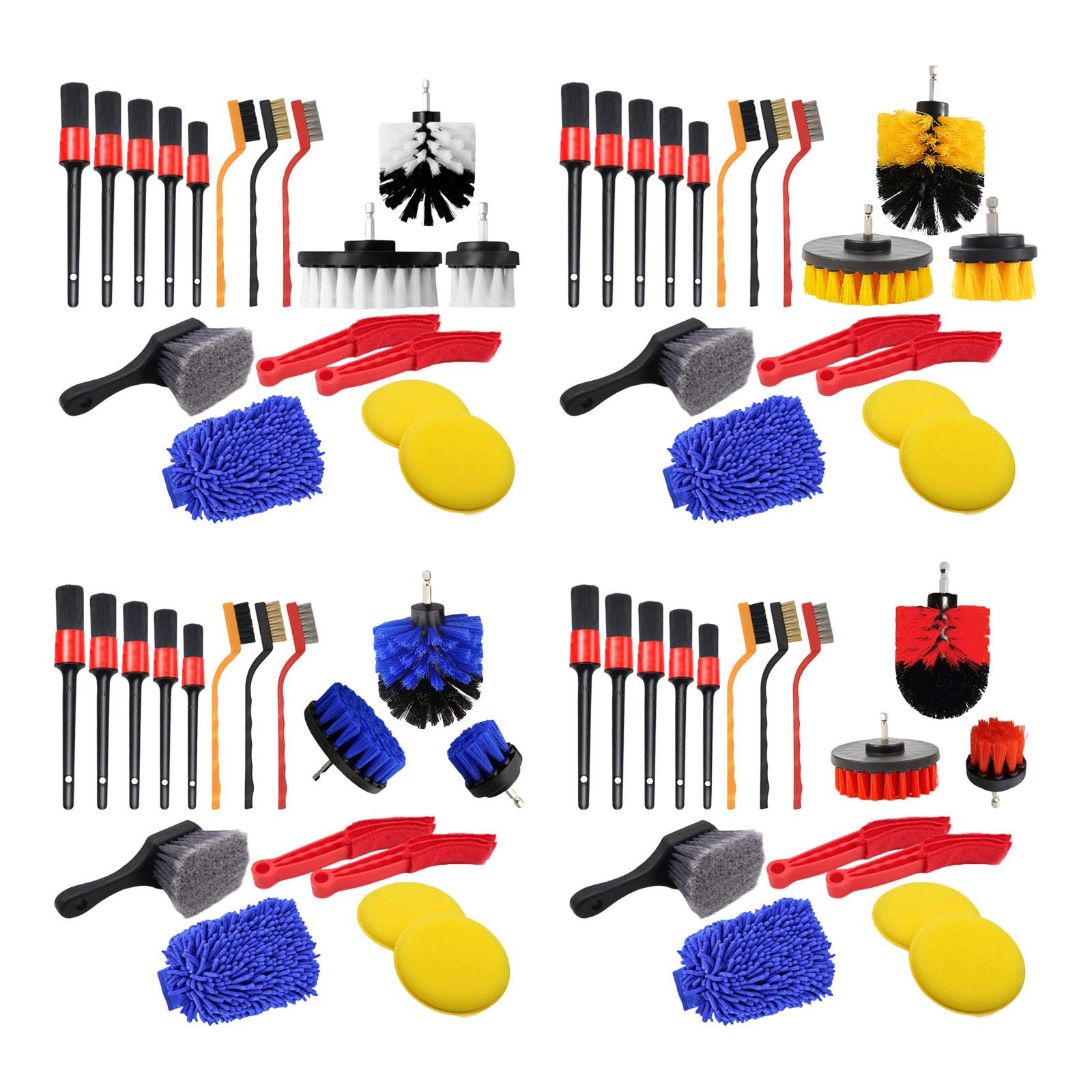 17 Pieces Multifunctional  Brush, Detail Cleaning Brushes  