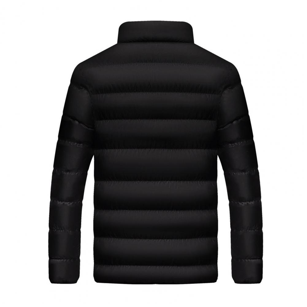 2023 Winter Men's Padded Jacket Middle-aged And Young Large Size Light And Thin Short Padded Jacket Warm Coat
