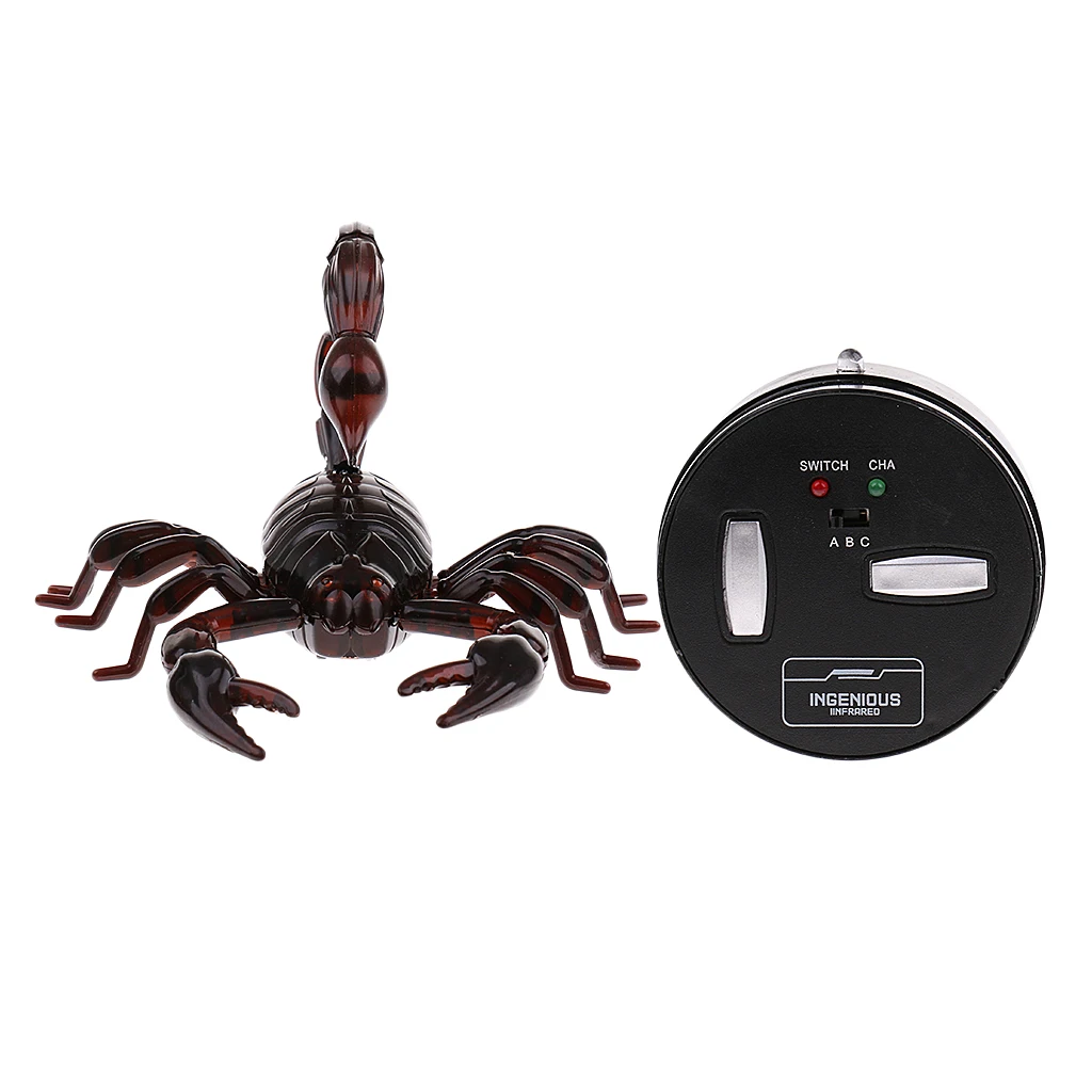 1pc Simulation Animal Scorpion  Remote Control Kid Boys Toy Halloween Gifts