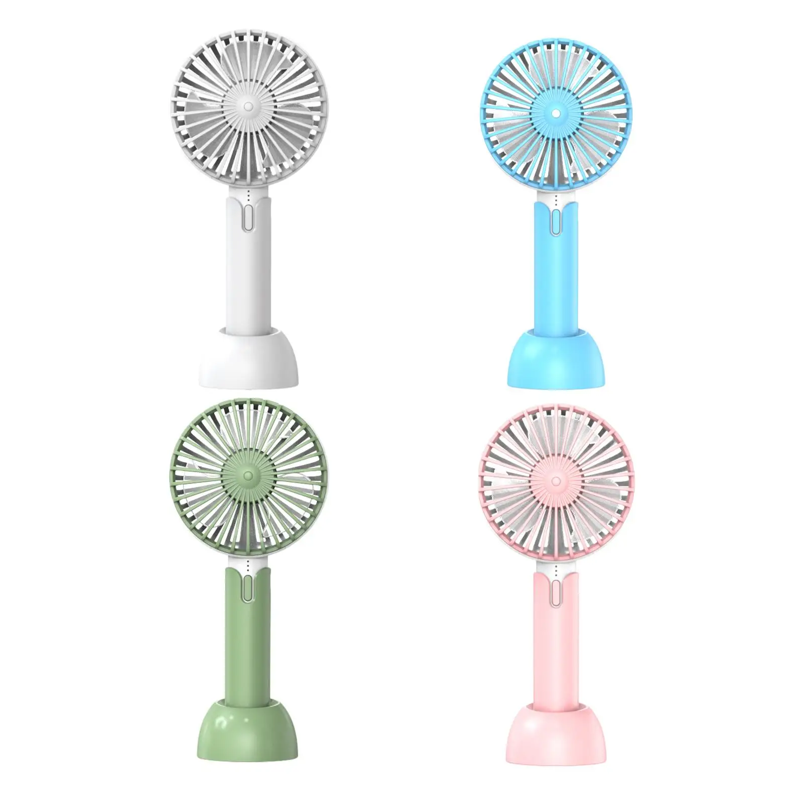 Handheld Fan Powerful USB Rechargeable Quiet Operation Air Cooling Fan for Indoor Outdoor Beach Backpacking Travel Camping