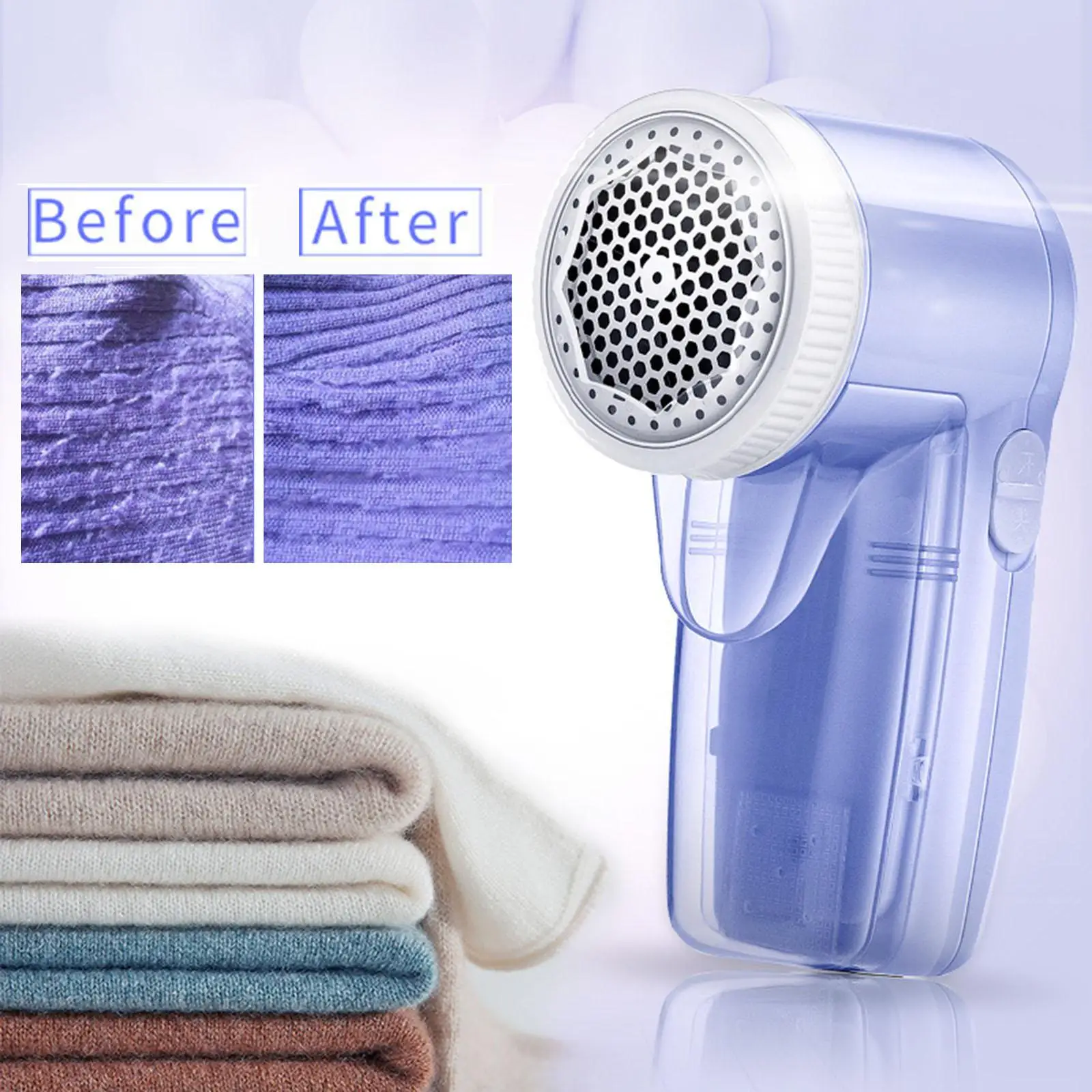 Lint Remover Removal Tool Sweater Shaver Removal Trimmer Shaver Defuzzer for Blanket Synthetic Fibers Bedding Cashmere Clothes