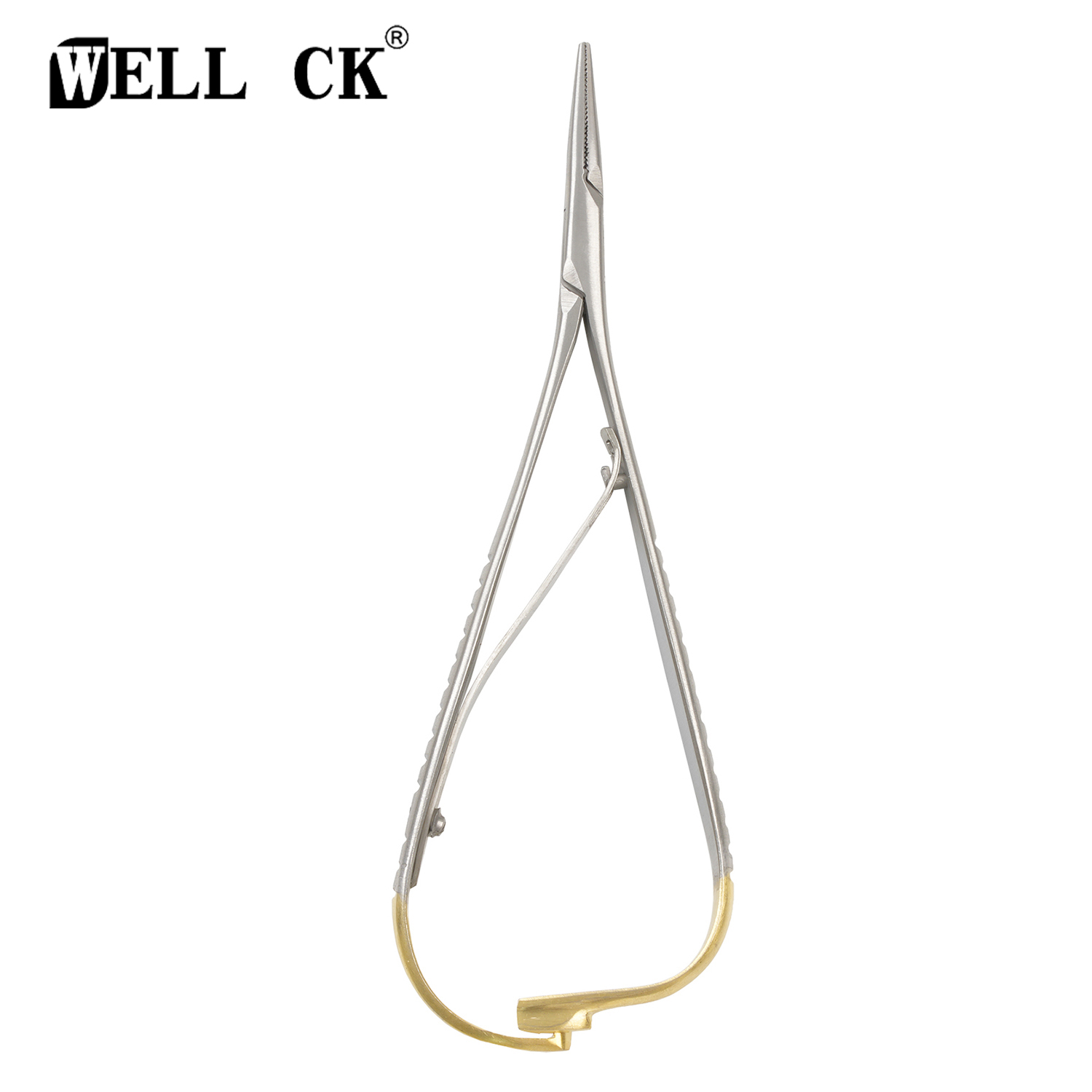 Best of 1pc WELLCK Dental Needle Holder Tweezers Orthodontic Instrument Dentistry Product Stainless Steel Mathieu Needle Holder Reviews & Tips