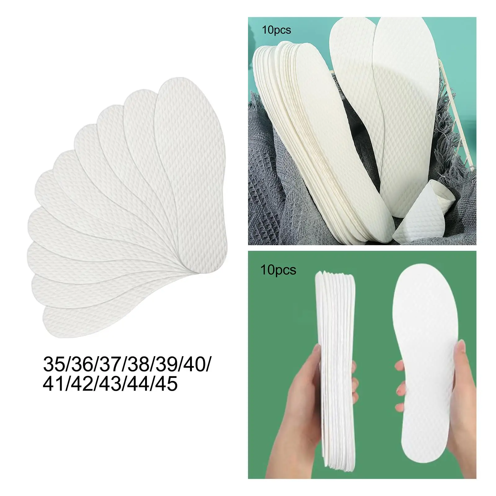 10x breathable disposable insoles, comfortable shoe inserts, basketball,
