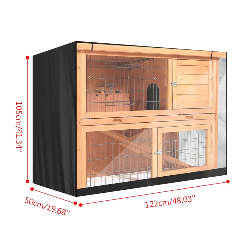 rabbit hutch winter covers