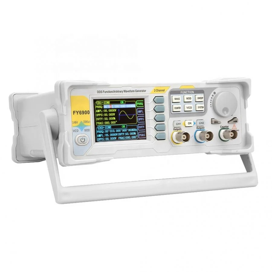 FY6900 Signal Generator Counter High Precision Dual-Channel Function Generator 