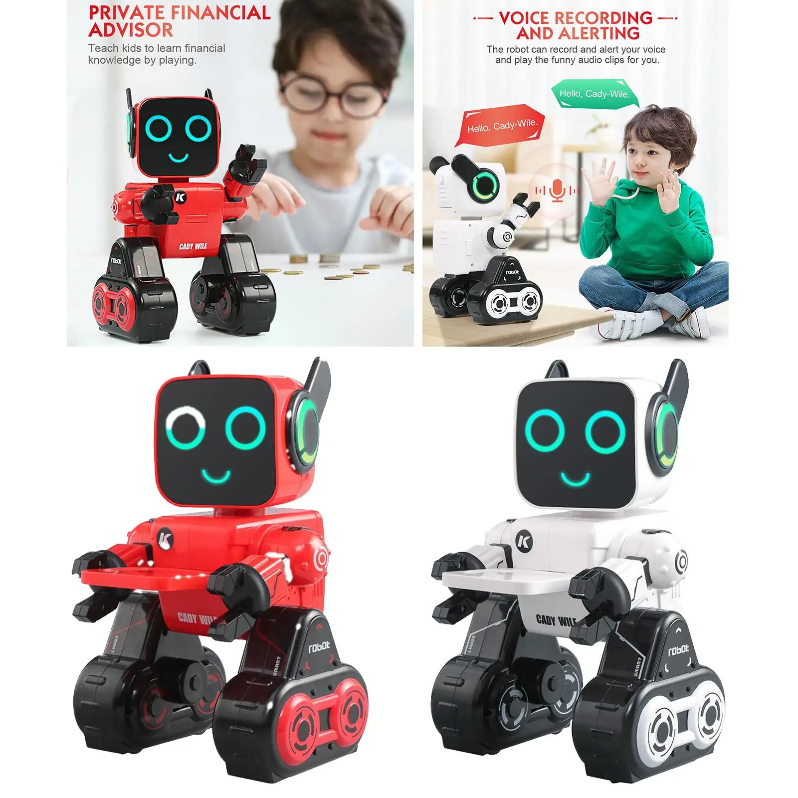 Robot teledirigido programable e para niños, juguete de acción inteligente, música, cantar, ojos LED, Control remoto| | - AliExpress