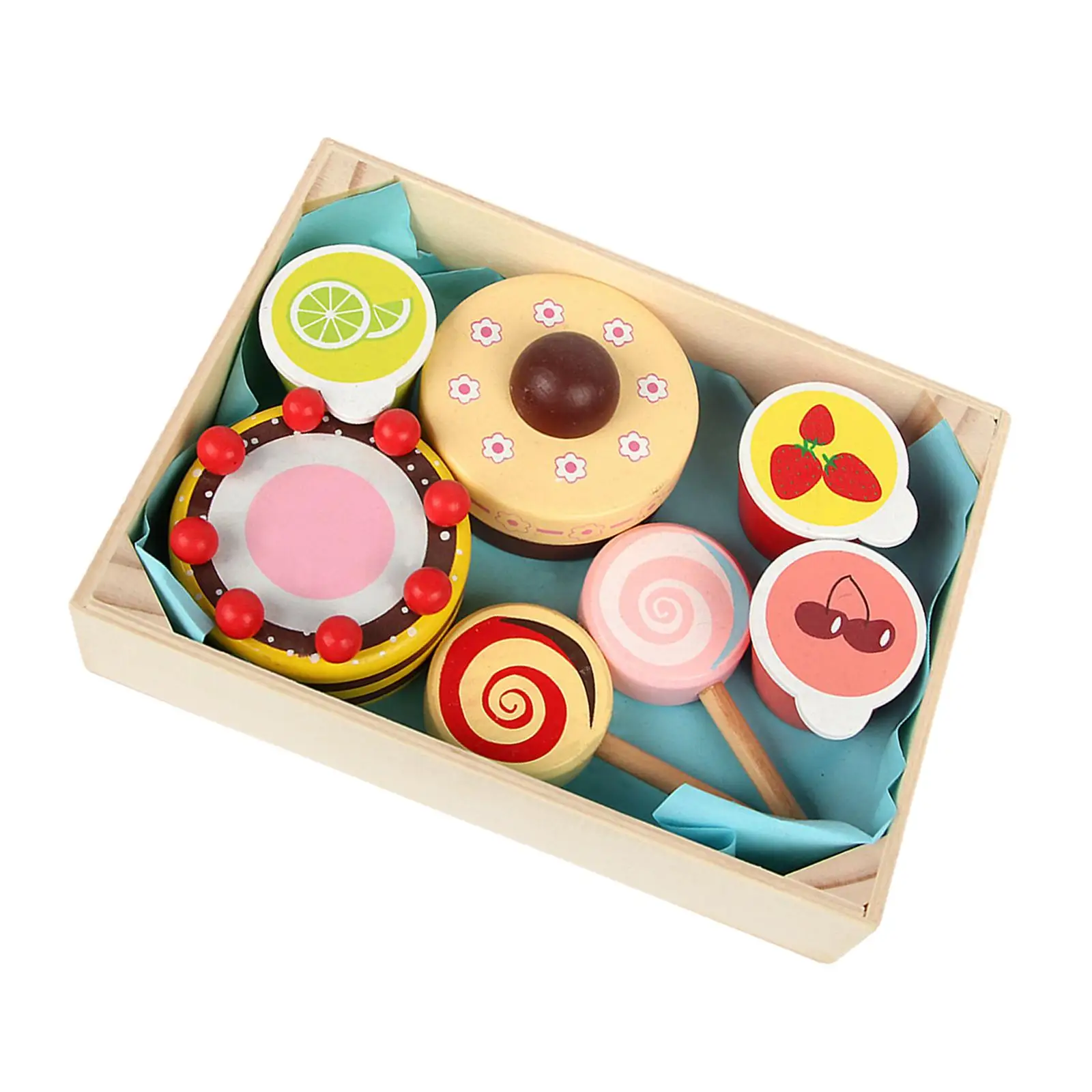 Wooden Food Kitchen Toys Kitchen Toys for Preschool Girls Holiday Gifts
