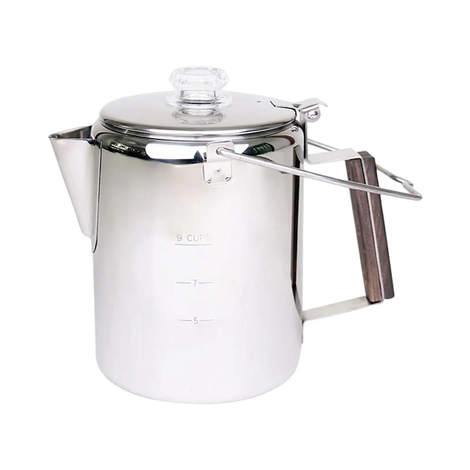 Coffee Percolator Camping Over Fire Stainless Steel Coffee Maker Percolator for Camping Home