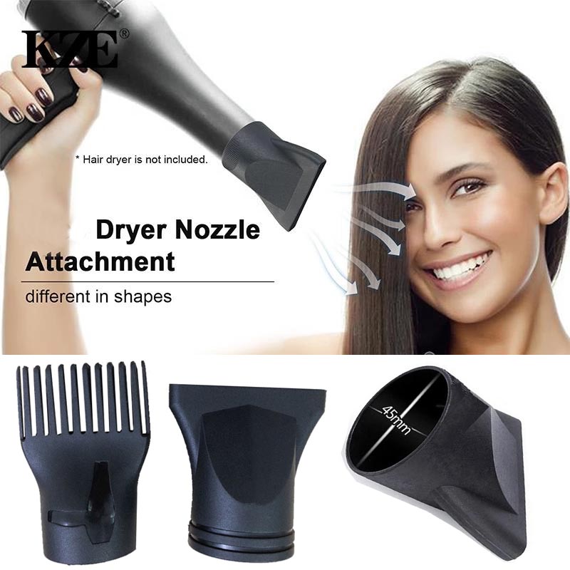 Best of Hair Dryer Set Air Nozzle Hair Dryer Comb Mouth Hair Diffuser Universal Hair Styling Tool For Home Salon Reviews & Tips