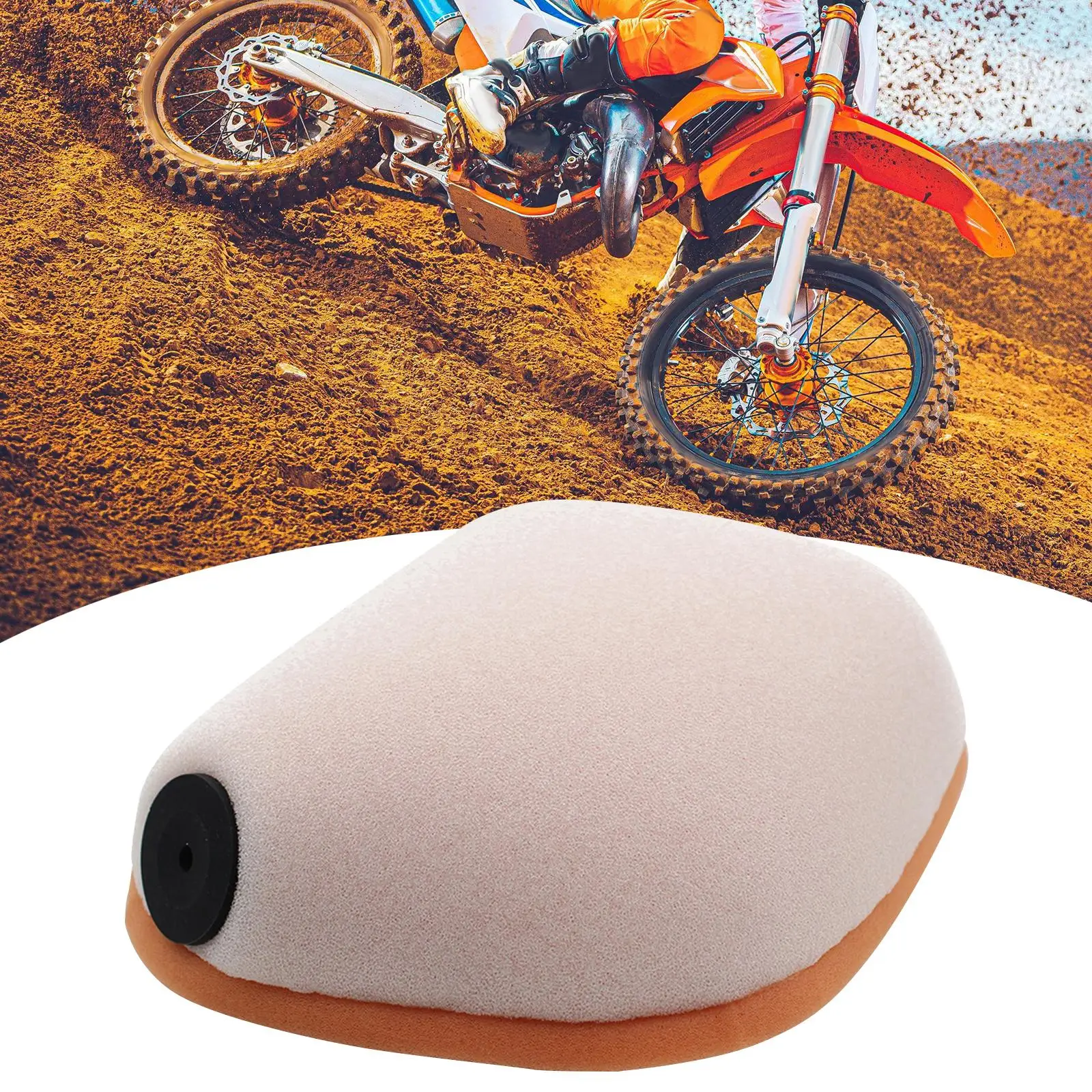 Sturdy foam Filter Professional Motorcross Air Intake Cleaner for SX/Sxf125 350 250 Direct Replaces Spare Parts