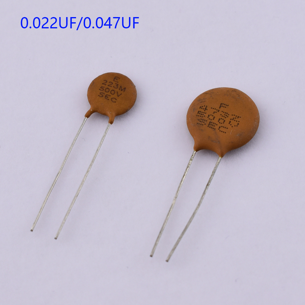 Echtes SEC 0,022 UF/0,047 UF Keramik Disc Kappe (Kondensator) Für Elektrische Gitarre-Made in Taiwan – Detail 1