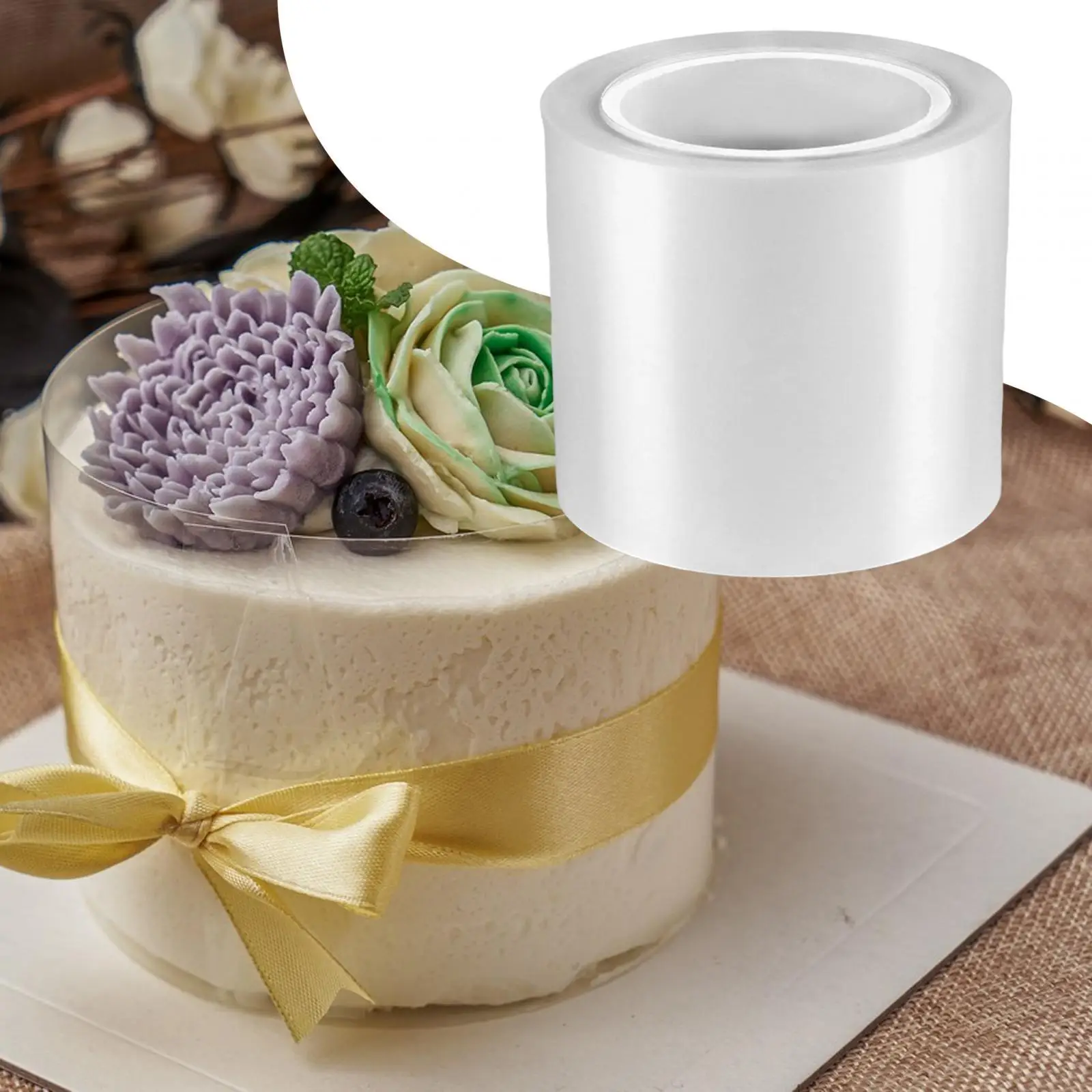 Cake Collars Not Sticky Cake Making Mousse Cake Surrounding Edge Mousse Cake Wrap for Mousse Baking Kitchen Cake Maker