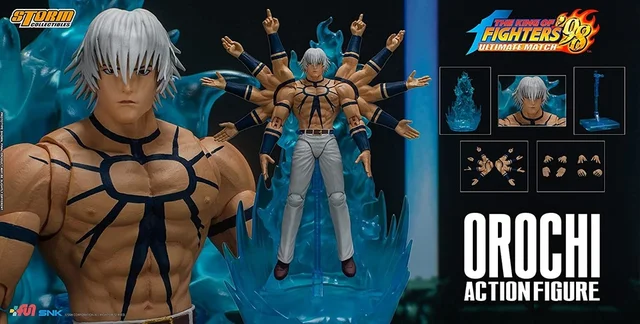 1/12 Storm Toys King of Fighters 98 Crazy Iori Yagami OROCHI Male Action  Figure